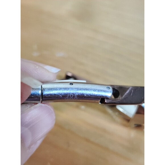 JOE Joseph Abboud Stainless Steel Brown 21" Necklace 9" Bracelet Set Unisex - Picture 3 of 9